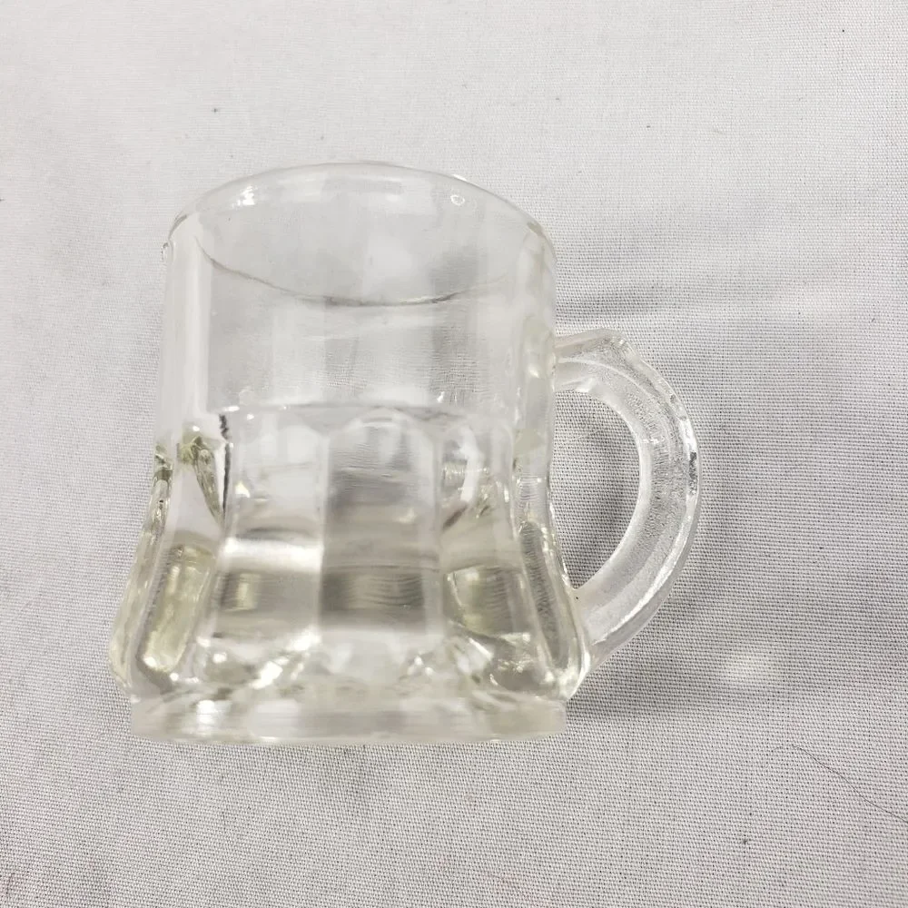 Vintage Federal Mini Beer Mug Shot Glass w/ Handle 2